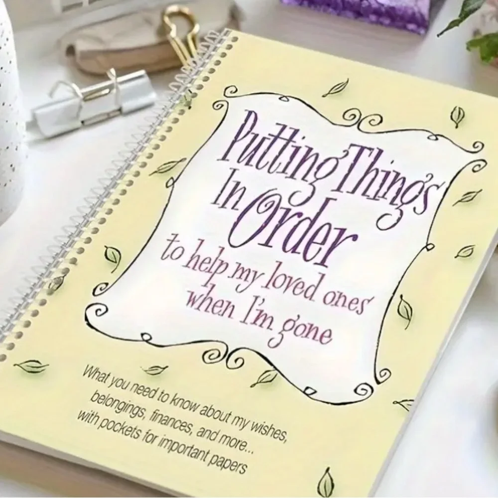 Putting Things In Order Workbook